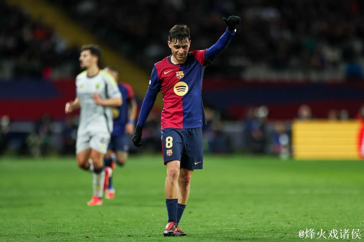 23岁18天超越梅西，佩德里成巴萨队史西甲150场最年轻球员