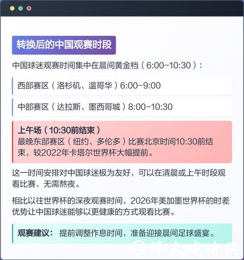 2026年美加墨世界杯时间安排 2026年美加墨世界杯时间安排